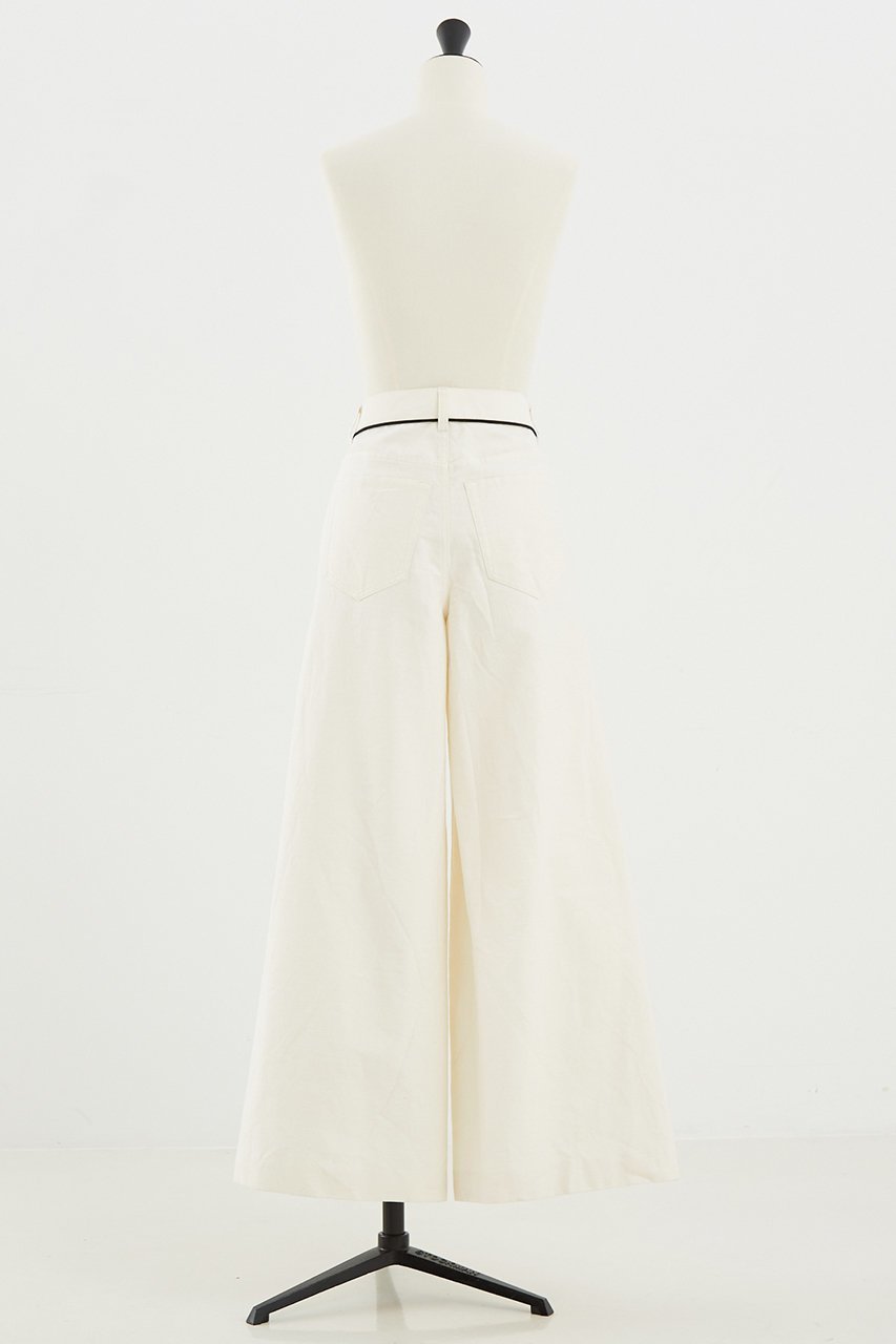 【デザイン ワークス/DESIGN WORKS】の【BEAUVET】 ハイウエストワイドパンツ 人気、トレンドファッション・服の通販 founy(ファニー) 　ファッション　Fashion　レディースファッション　Fashion for Women　パンツ　Pants & Trousers　ストレート　Straight, Straight Cut　エレガント 上品　Elegant　other-3|ID: prp329100004513392 ipo3291000000034957594