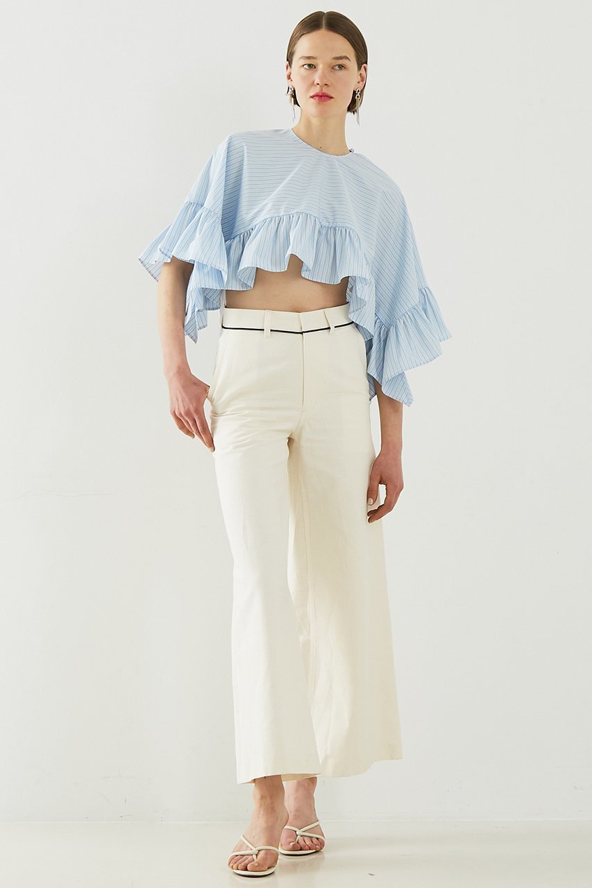 【デザイン ワークス/DESIGN WORKS】の【BEAUVET】 ハイウエストワイドパンツ 人気、トレンドファッション・服の通販 founy(ファニー) 　ファッション　Fashion　レディースファッション　Fashion for Women　パンツ　Pants & Trousers　ストレート　Straight, Straight Cut　エレガント 上品　Elegant　other-7|ID: prp329100004513392 ipo3291000000034957598