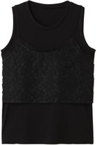 【デザイン ワークス/DESIGN WORKS】の【BEAUVET】レースキャミ&タンクセット ブラック|ID:prp329100004513394