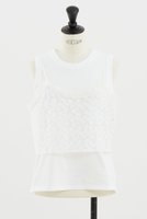 【デザイン ワークス/DESIGN WORKS】の【BEAUVET】レースキャミ&タンクセット 人気、トレンドファッション・服の通販 founy(ファニー) ファッション Fashion レディースファッション Fashion for Women トップス・カットソー Cut & Sew Tops キャミソール&ノースリーブ Camisoles & Sleeveless Tops シャツ・ブラウス・オフィスカジュアル Elegant Blouses & Button-Ups ロングTシャツ・Tシャツ Longline T-Shirts & Tees カットソー・ベーシックTシャツ Cut-and-Sewn Tops / Stretch Tees & Basics キャミソール Camisole, Spaghetti Strap Top シンプル Simple, Minimal タンク Tank Top, Sleeveless Top デニム Denim, Jeans Material ボトム Bottoms, Lower Wear レース Lace, Lace Fabric ワイド Wide, Wide Fit 夏 Summer 春 Spring S/S・春夏 SS, Spring/Summer, Warm Season |ID:prp329100004513394