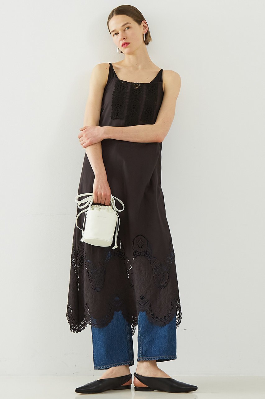 【デザイン ワークス/DESIGN WORKS】の【BEAUVET】エンブロイダリーレースキャミドレス 人気、トレンドファッション・服の通販 founy(ファニー) 　ファッション　Fashion　レディースファッション　Fashion for Women　ワンピース　Dresses　フォーマル・パーティードレス・結婚式用ドレス　Elegant & Casual Dresses　チュニック　Tunic Tops & Dresses　なめらか　Smooth, Silky Texture　キャミソール　Camisole, Spaghetti Strap Top　ケミカル　Chemical, Chemical Wash　チュニック　Tunic, Long Top　ドレス　Dress, One-Piece　レース　Lace, Lace Fabric　ロング　Long, Long-Length　other-7|ID: prp329100004513395 ipo3291000000032786636