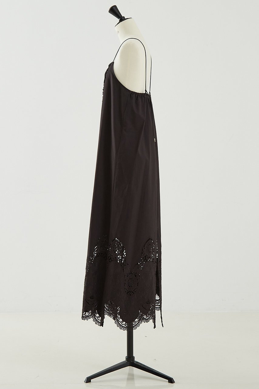 【デザイン ワークス/DESIGN WORKS】の【BEAUVET】エンブロイダリーレースキャミドレス 人気、トレンドファッション・服の通販 founy(ファニー) 　ファッション　Fashion　レディースファッション　Fashion for Women　ワンピース　Dresses　フォーマル・パーティードレス・結婚式用ドレス　Elegant & Casual Dresses　チュニック　Tunic Tops & Dresses　なめらか　Smooth, Silky Texture　キャミソール　Camisole, Spaghetti Strap Top　ケミカル　Chemical, Chemical Wash　チュニック　Tunic, Long Top　ドレス　Dress, One-Piece　レース　Lace, Lace Fabric　ロング　Long, Long-Length　other-2|ID: prp329100004513395 ipo3291000000034954708