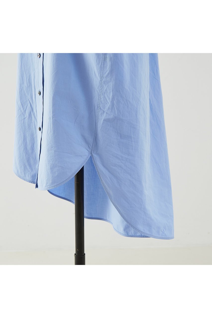 【デザイン ワークス/DESIGN WORKS】のデザインスタンドカラーラウンドテールシャツ 人気、トレンドファッション・服の通販 founy(ファニー) 　ファッション　Fashion　レディースファッション　Ladies' Fashion Online　トップス・カットソー　Tops/Tshirt　シャツ/ブラウス　Shirts/Blouses　おすすめ　Recommend　なめらか　Smooth　ショート　Short　ジャケット　Jacket　スタンド　Stand　スリーブ　Sleeve　タイトスカート　Tight Skirt　ラウンド　Round　再入荷　Restock/Back In Stock/Re Arrival　夏　Summer　春　Spring　S/S・春夏　Ss・Spring/Summer　other-7|ID: prp329100004513396 ipo3291000000032085903