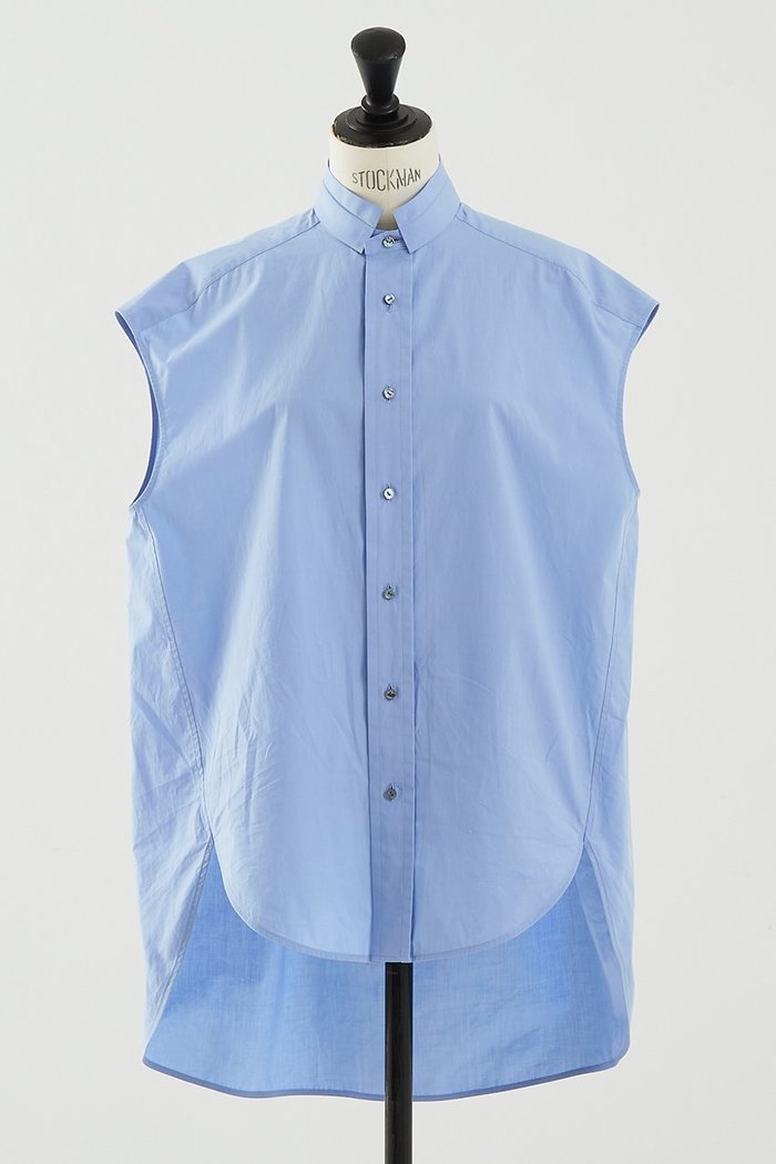 【デザイン ワークス/DESIGN WORKS】のデザインスタンドカラーラウンドテールシャツ インテリア・キッズ・メンズ・レディースファッション・服の通販 founy(ファニー) https://founy.com/ ファッション Fashion レディースファッション Fashion for Women トップス・カットソー Cut & Sew Tops シャツ・ブラウス・オフィスカジュアル Elegant Blouses & Button-Ups おすすめ Recommended / Our Picks なめらか Smooth, Silky Texture ショート Short, Short Length ジャケット Jacket, Outerwear スタンド Stand Collar, Upright Stand スリーブ Sleeve, Long Sleeve / Short Sleeve タイトスカート Pencil Skirt, Tight Skirt ラウンド Round, Round Neck 夏 Summer 春 Spring S/S・春夏 SS, Spring/Summer, Warm Season |ID: prp329100004513396 ipo3291000000035690388