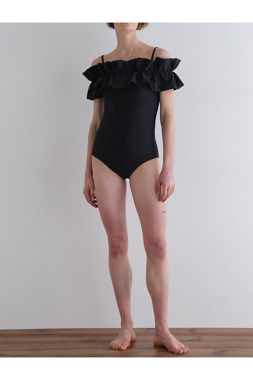 【ル フィル/LE PHIL】のフリルOP水着 人気、トレンドファッション・服の通販 founy(ファニー) 　ファッション　Fashion　レディースファッション　WOMEN　水着　Swimwear　水着　Swimwear　オフショルダー　Off Shoulder　シンプル　Simple　スタンダード　Standard　スポーツ　Sports　フリル　Frills　ラップ　Wrap　水着　Swimsuit　other-2|ID: prp329100004513399 ipo3291000000031901785