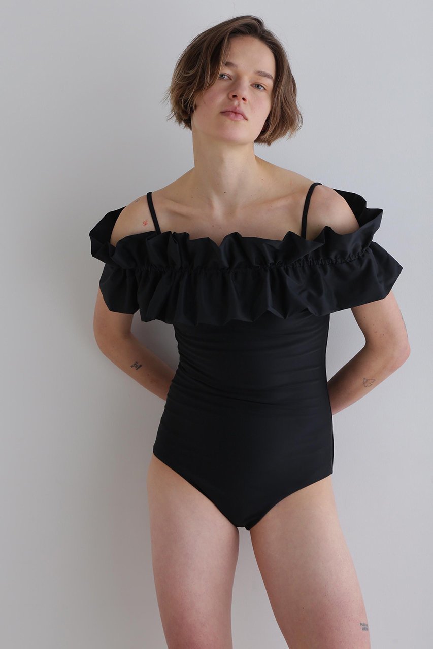 【ル フィル/LE PHIL】のフリルOP水着 人気、トレンドファッション・服の通販 founy(ファニー) 　ファッション　Fashion　レディースファッション　Fashion for Women　水着　Swimwear　レディース水着・ビーチウェア　Swimwear & Beachwear　シンプル　Simple, Minimal　スタンダード　Standard, Basic　スポーツ　Sports, Activewear　フリル　Frill, Ruffle　ラップ　Wrap, Wrap Design　水着　Swimsuit, Swimwear　 other-1|ID: prp329100004513399 ipo3291000000033725172