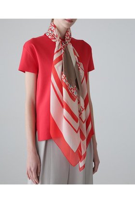 【アドーア/ADORE】のメディタラニアンプリントスカーフ 人気、トレンドファッション・服の通販 founy(ファニー) ファッション Fashion レディースファッション WOMEN ストール Scarves マフラー Mufflers シフォン Chiffon シルク Silk スカーフ Scarf ストール Stall ビスチェ Bustier マフラー Scarf エレガント 上品 Elegant |ID:prp329100004513400