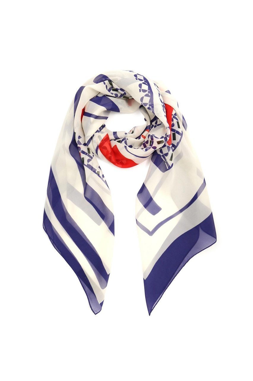 【アドーア/ADORE】のメディタラニアンプリントスカーフ 人気、トレンドファッション・服の通販 founy(ファニー) 　ファッション　Fashion　レディースファッション　Fashion for Women　ストール　Soft & Warm Scarves　マフラー・スヌード / 冬小物の定番　Scarves & Mufflers　シフォン　Chiffon, Lightweight Fabric　シルク　Silk, 100% Silk　スカーフ　Scarf, Neckwear　ストール　Stole, Wrap　ビスチェ　Bustier, Corset Top　マフラー　Scarf, Muffler　エレガント 上品　Elegant　再入荷　Restock / Back in Stock　other-4|ID: prp329100004513400 ipo3291000000034990643