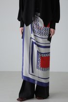 【アドーア/ADORE】のメディタラニアンプリントスカーフ ブルー|ID: prp329100004513400 ipo3291000000035354081