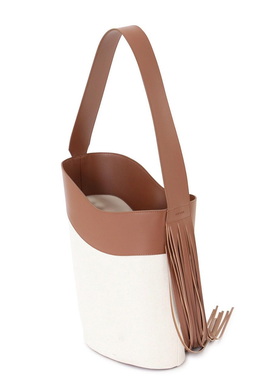【アドーア/ADORE】のフリューゲルバイカラーバッグ 人気、トレンドファッション・服の通販 founy(ファニー) 　ファッション　Fashion　レディースファッション　Fashion for Women　バッグ　Bags　おすすめ　Recommended / Our Picks　なめらか　Smooth, Silky Texture　カッティング　Cutting Detail　キャンバス　Canvas, Canvas Fabric　フォルム　Silhouette, Form　モダン　Modern, Contemporary　再入荷　Restock / Back in Stock　other-3|ID: prp329100004513407 ipo3291000000034990647
