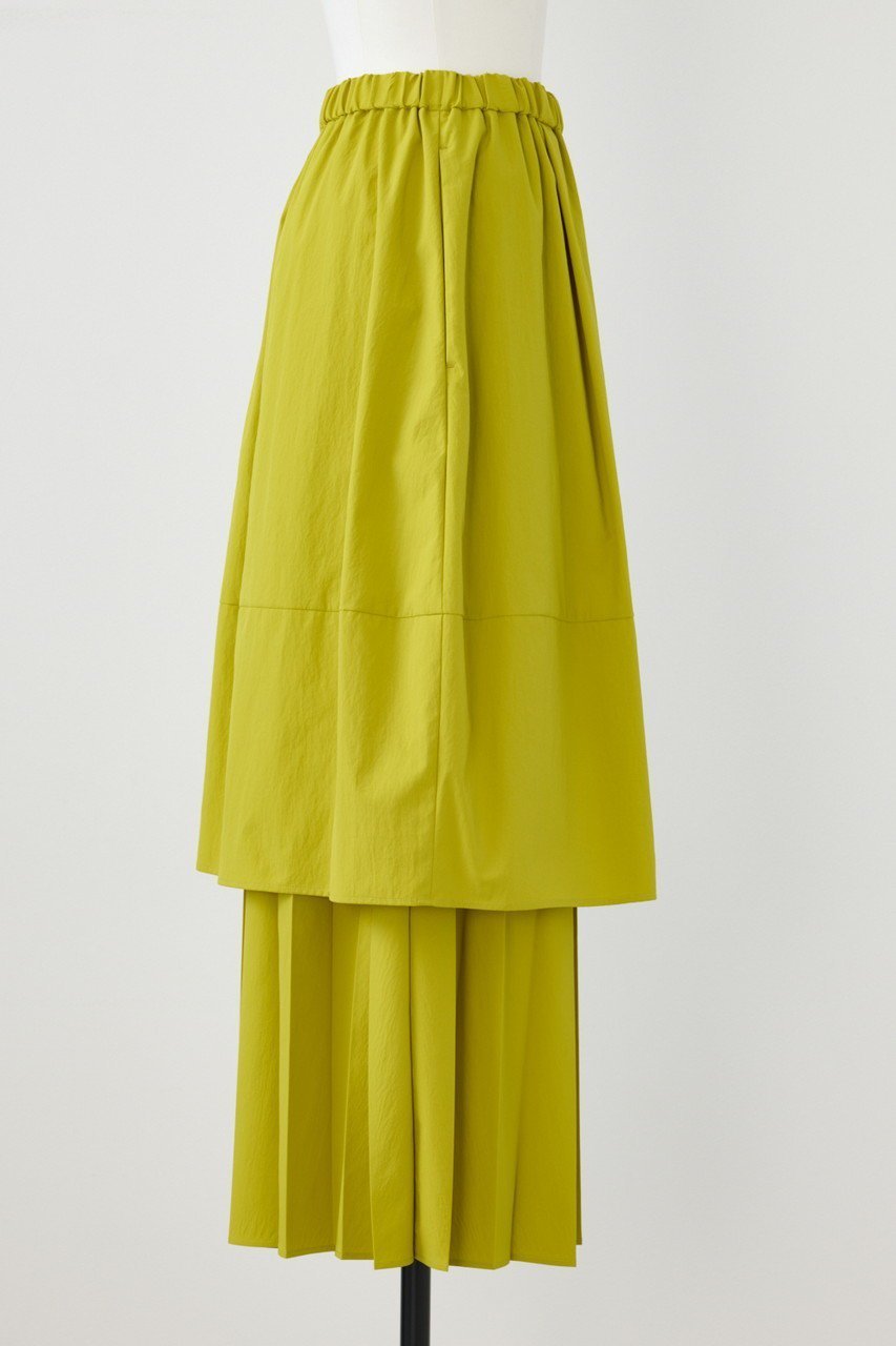 【ナゴンスタンス/nagonstans】のSpun touch Taffeta レイヤードSK/スカート 人気、トレンドファッション・服の通販 founy(ファニー) 　ファッション　Fashion　レディースファッション　Fashion for Women　スカート　Skirts　ロングスカート　Long Skirts / Maxi & Midi Skirts　シンプル　Simple, Minimal　プリーツ　Pleats, Pleated　ロング　Long, Long-Length　夏　Summer　other-4|ID: prp329100004513414 ipo3291000000035582208