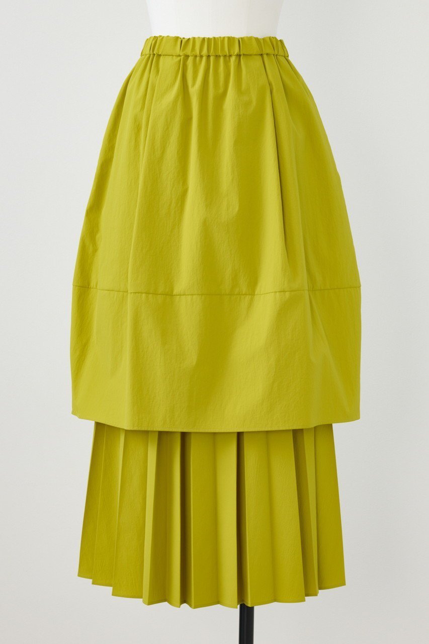 【ナゴンスタンス/nagonstans】のSpun touch Taffeta レイヤードSK/スカート 人気、トレンドファッション・服の通販 founy(ファニー) 　ファッション　Fashion　レディースファッション　Fashion for Women　スカート　Skirts　ロングスカート　Long Skirts / Maxi & Midi Skirts　シンプル　Simple, Minimal　プリーツ　Pleats, Pleated　ロング　Long, Long-Length　夏　Summer　 other-1|ID: prp329100004513414 ipo3291000000036124415