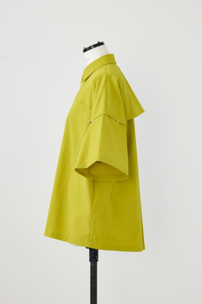 【ナゴンスタンス/nagonstans】のSpun touch Taffeta Multi PKT SH/シャツ 人気、トレンドファッション・服の通販 founy(ファニー) ファッション Fashion レディースファッション Fashion for Women トップス・カットソー Cut & Sew Tops シャツ・ブラウス・オフィスカジュアル Elegant Blouses & Button-Ups ショート Short, Short Length スリーブ Sleeve, Long Sleeve / Short Sleeve メッシュ Mesh, Net Fabric ヨーク Yoke, Yoke Design 夏 Summer other-2|ID: prp329100004513417 ipo3291000000032906498