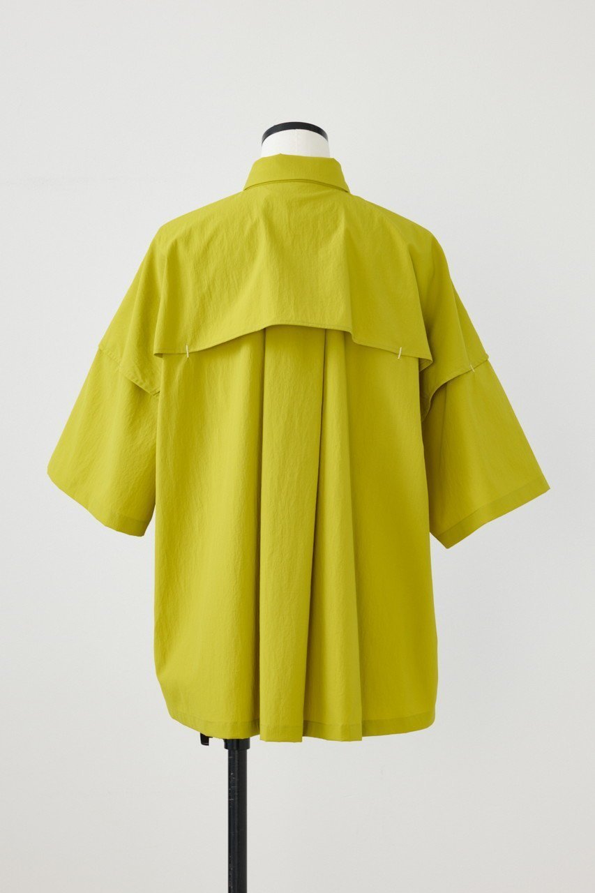 【ナゴンスタンス/nagonstans】のSpun touch Taffeta Multi PKT SH/シャツ 人気、トレンドファッション・服の通販 founy(ファニー) ファッション Fashion レディースファッション Fashion for Women トップス・カットソー Cut & Sew Tops シャツ・ブラウス・オフィスカジュアル Elegant Blouses & Button-Ups ショート Short, Short Length スリーブ Sleeve, Long Sleeve / Short Sleeve メッシュ Mesh, Net Fabric ヨーク Yoke, Yoke Design 夏 Summer other-3|ID: prp329100004513417 ipo3291000000032906500