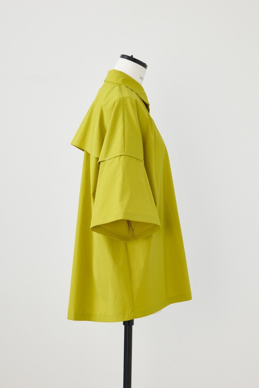 【ナゴンスタンス/nagonstans】のSpun touch Taffeta Multi PKT SH/シャツ 人気、トレンドファッション・服の通販 founy(ファニー) ファッション Fashion レディースファッション Fashion for Women トップス・カットソー Cut & Sew Tops シャツ・ブラウス・オフィスカジュアル Elegant Blouses & Button-Ups ショート Short, Short Length スリーブ Sleeve, Long Sleeve / Short Sleeve メッシュ Mesh, Net Fabric ヨーク Yoke, Yoke Design 夏 Summer other-4|ID: prp329100004513417 ipo3291000000032906503