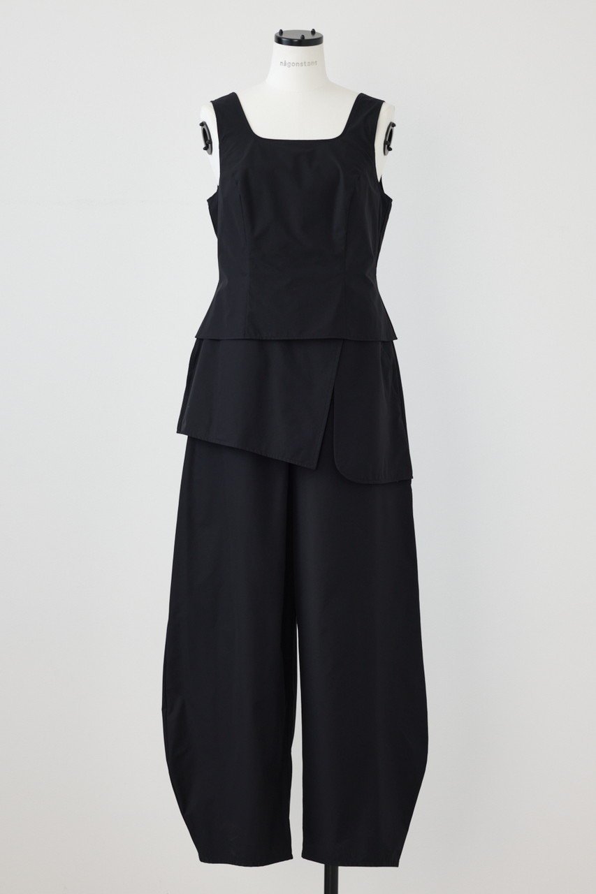 【ナゴンスタンス/nagonstans】のWater Repellentストレッチ Layered All in one/オールインワン 人気、トレンドファッション・服の通販 founy(ファニー) 　ファッション　Fashion　レディースファッション　Fashion for Women　パンツ　Pants & Trousers　シェイプ　Shape, Slim Fit　ストレッチ　Stretch, Stretchy Fabric　バランス　Balance, Style Balance　リラックス　Relax, Relaxed Fit　 other-1|ID: prp329100004513418 ipo3291000000036531462