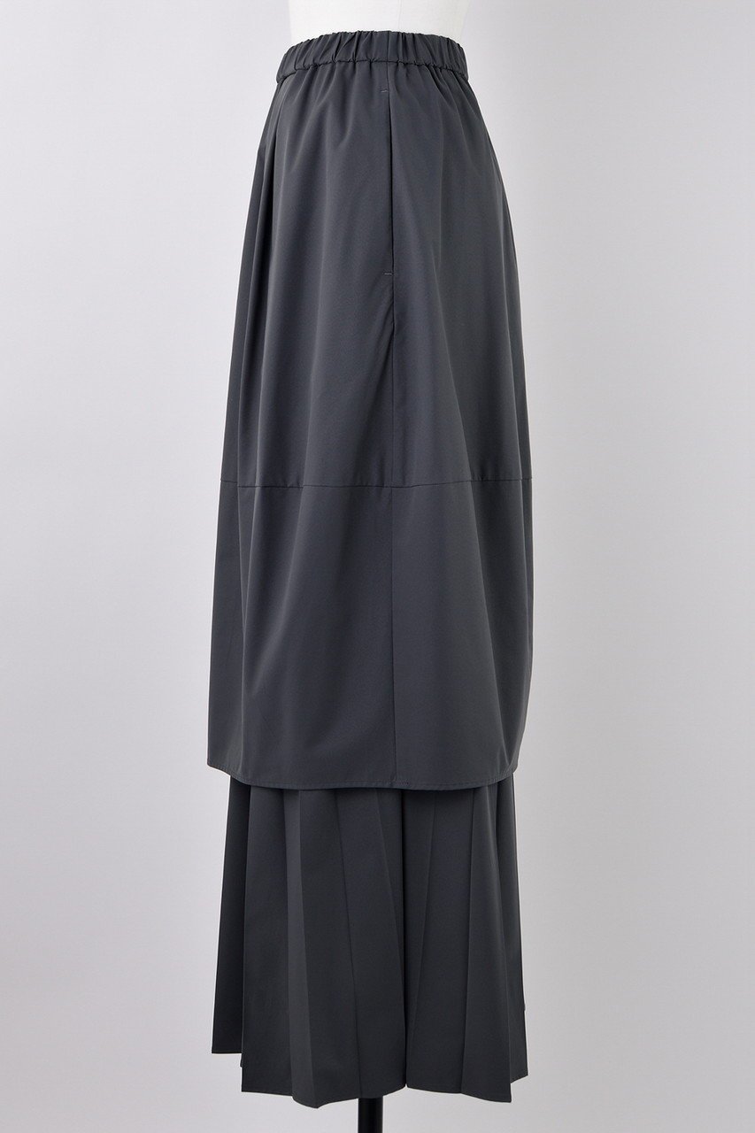 【ナゴンスタンス/nagonstans】のWater Repellentストレッチ レイヤードSK/スカート 人気、トレンドファッション・服の通販 founy(ファニー) 　ファッション　Fashion　レディースファッション　WOMEN　スカート　Skirt　ロングスカート　Long Skirt　シンプル　Simple　ストレッチ　Stretch　プリーツ　Pleats　ロング　Long　夏　Summer　NEW・新作・新着・新入荷　New Arrivals　other-2|ID: prp329100004513419 ipo3291000000031887114
