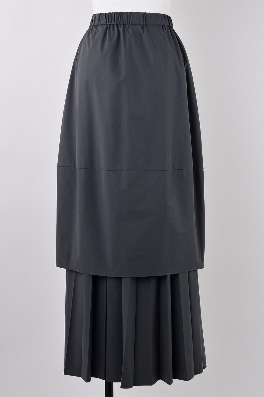 【ナゴンスタンス/nagonstans】のWater Repellentストレッチ レイヤードSK/スカート 人気、トレンドファッション・服の通販 founy(ファニー) 　ファッション　Fashion　レディースファッション　WOMEN　スカート　Skirt　ロングスカート　Long Skirt　シンプル　Simple　ストレッチ　Stretch　プリーツ　Pleats　ロング　Long　夏　Summer　NEW・新作・新着・新入荷　New Arrivals　other-3|ID: prp329100004513419 ipo3291000000031887115