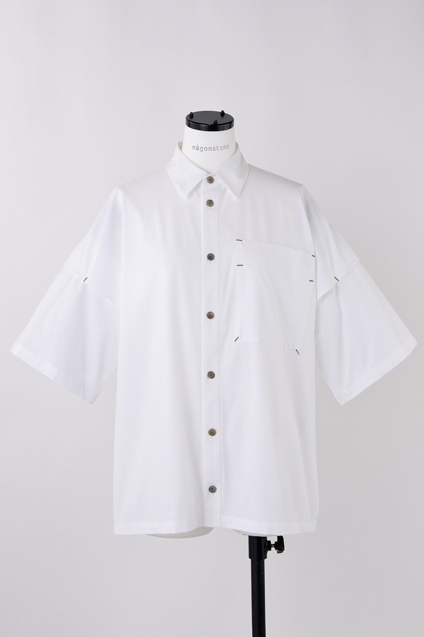 【ナゴンスタンス/nagonstans】のWater Repellentストレッチ Multi PKT SH/シャツ インテリア・キッズ・メンズ・レディースファッション・服の通販 founy(ファニー) 　ファッション　Fashion　レディースファッション　WOMEN　トップス・カットソー　Tops/Tshirt　シャツ/ブラウス　Shirts/Blouses　ショート　Short　ストレッチ　Stretch　スリーブ　Sleeve　メッシュ　Mesh　ヨーク　Yoke　NEW・新作・新着・新入荷　New Arrivals　Salt|ID: prp329100004513422 ipo3291000000031887140