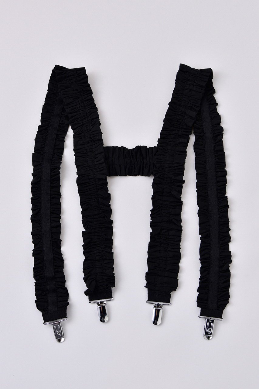 【エンフォルド/ENFOLD】のFRILL SUSPENDERS/サスペンダー 人気、トレンドファッション・服の通販 founy(ファニー) 　ファッション　Fashion　レディースファッション　Fashion for Women　ベルト&ウエストマーク　Belts & Waist Accessories　アクセサリー　Fashion Accessories　ギャザー　Gathered, Ruffled　サスペンダー　Suspenders, Braces　シンプル　Simple, Minimal　タフタ　Taffeta, Structured Fabric　other-2|ID: prp329100004513423 ipo3291000000032800951