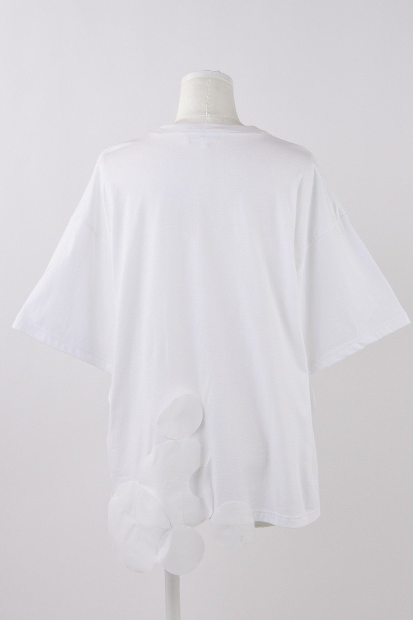 【エンフォルド/ENFOLD】のCIRCLE-HEM T-SHIRT/シャツ 人気、トレンドファッション・服の通販 founy(ファニー) 　ファッション　Fashion　レディースファッション　Fashion for Women　トップス・カットソー　Cut & Sew Tops　シャツ・ブラウス・オフィスカジュアル　Elegant Blouses & Button-Ups　ロングTシャツ・Tシャツ　Longline T-Shirts & Tees　カットソー・ベーシックTシャツ　Cut-and-Sewn Tops / Stretch Tees & Basics　おすすめ　Recommended / Our Picks　ショート　Short, Short Length　シンプル　Simple, Minimal　スリーブ　Sleeve, Long Sleeve / Short Sleeve　モチーフ　Motif, Design Theme　今季　This Season, Current Season　other-3|ID: prp329100004513424 ipo3291000000035693011