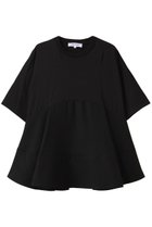 【エンフォルド/ENFOLD】のFLARE DOCKING T-SHIRT/シャツ 人気、トレンドファッション・服の通販 founy(ファニー) ファッション Fashion レディースファッション Ladies' Fashion Online トップス・カットソー Tops/Tshirt シャツ/ブラウス Shirts/Blouses ロング / Tシャツ T-Shirts カットソー Cut and Sewn カットソー Cut And Sew ショート Short スリーブ Sleeve ドッキング Docking リラックス Relax 切替 Switching 定番 Standard thumbnail ブラック|ID: prp329100004513425 ipo3291000000032348556
