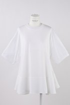 【エンフォルド/ENFOLD】のFLARE DOCKING T-SHIRT/シャツ ホワイト|ID: prp329100004513425 ipo3291000000036083154