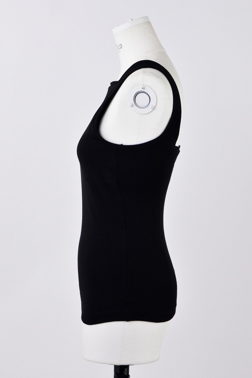 【エンフォルド/ENFOLD】のWING SNAPES T-SHIRT/タンクトップ 人気、トレンドファッション・服の通販 founy(ファニー) 　ファッション　Fashion　レディースファッション　Fashion for Women　トップス・カットソー　Cut & Sew Tops　キャミソール&ノースリーブ　Camisoles & Sleeveless Tops　シャツ・ブラウス・オフィスカジュアル　Elegant Blouses & Button-Ups　ロングTシャツ・Tシャツ　Longline T-Shirts & Tees　カットソー・ベーシックTシャツ　Cut-and-Sewn Tops / Stretch Tees & Basics　インナー　Innerwear　キャミソール　Camisole, Spaghetti Strap Top　コンパクト　Compact, Small Size　スクエア　Square, Square Shape　タンク　Tank Top, Sleeveless Top　バランス　Balance, Style Balance　ボトム　Bottoms, Lower Wear　ワイド　Wide, Wide Fit　other-2|ID: prp329100004513427 ipo3291000000035809751