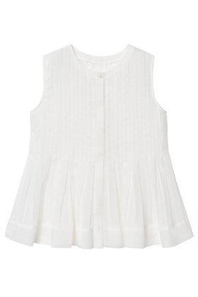 【アナイ/ANAYI】のボイルプリーツペプラム ブラウス 人気、トレンドファッション・服の通販 founy(ファニー) ファッション Fashion レディースファッション WOMEN トップス・カットソー Tops/Tshirt キャミソール / ノースリーブ No Sleeves シャツ/ブラウス Shirts/Blouses おすすめ Recommend オーガンジー Organdy ノースリーブ No Sleeve プリーツ Pleats ペプラム Peplum NEW・新作・新着・新入荷 New Arrivals |ID:prp329100004513431