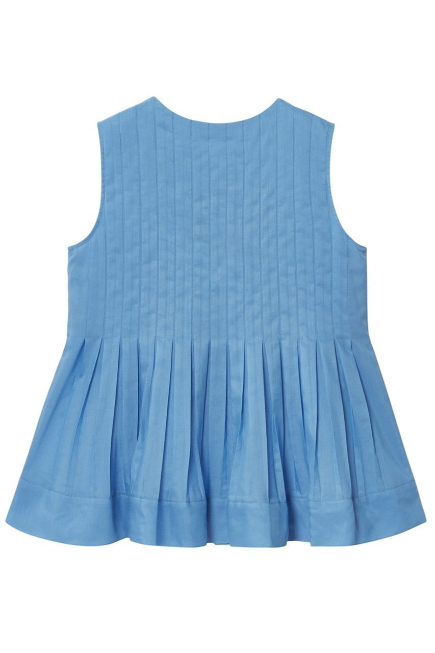 【アナイ/ANAYI】のボイルプリーツペプラム ブラウス 人気、トレンドファッション・服の通販 founy(ファニー) 　ファッション　Fashion　レディースファッション　Fashion for Women　トップス・カットソー　Cut & Sew Tops　キャミソール&ノースリーブ　Camisoles & Sleeveless Tops　シャツ・ブラウス・オフィスカジュアル　Elegant Blouses & Button-Ups　おすすめ　Recommended / Our Picks　オーガンジー　Organza Fabric　ノースリーブ　Sleeveless, No-Sleeve　プリーツ　Pleats, Pleated　ペプラム　Peplum, Flared Hem　other-2|ID: prp329100004513431 ipo3291000000033706500