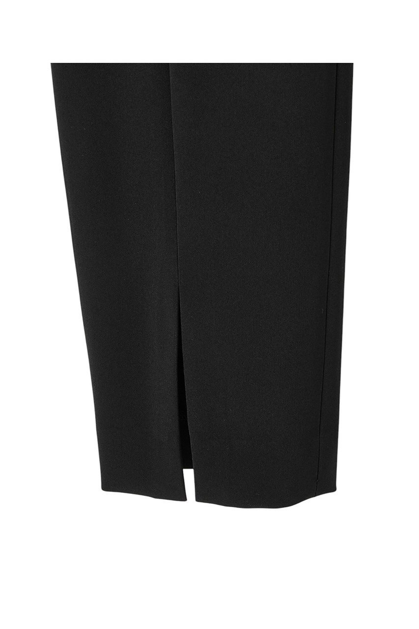 【アナイ/ANAYI】のダブルクロススリットパンツ 人気、トレンドファッション・服の通販 founy(ファニー) 　ファッション　Fashion　レディースファッション　Fashion for Women　パンツ　Pants & Trousers　おすすめ　Recommended / Our Picks　スタイリッシュ　Stylish, Fashionable　ストレッチ　Stretch, Stretchy Fabric　ストレート　Straight, Straight Cut　スリット　Slit, Slit Detail　センター　Center, Center Line　フラット　Flat, Flat Shoes　ベーシック　Basic, Essential　ロング　Long, Long-Length　other-6|ID: prp329100004513433 ipo3291000000033706273