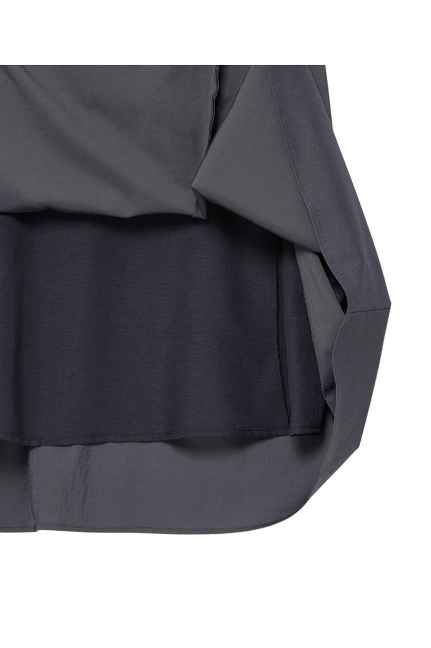 【アナイ/ANAYI】のストレッチナイロンフロントツイスト ワンピース 人気、トレンドファッション・服の通販 founy(ファニー) 　ファッション　Fashion　レディースファッション　WOMEN　ワンピース　Dress　チュニック　Tunic　カシュクール　Cachecoeur　ジャージー　Jersey　チュニック　Tunic　リボン　Ribbon　リラックス　Relax　ロング　Long　夏　Summer　NEW・新作・新着・新入荷　New Arrivals　other-8|ID: prp329100004513434 ipo3291000000031887239