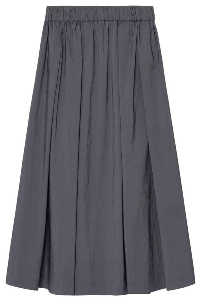 【アナイ/ANAYI】のストレッチナイロンタックフレア スカート インテリア・キッズ・メンズ・レディースファッション・服の通販 founy(ファニー) 　ファッション　Fashion　レディースファッション　Fashion for Women　スカート　Skirts　Aライン・フレアスカート　A-Line & Flared Skirts　ロングスカート　Long Skirts / Maxi & Midi Skirts　おすすめ　Recommended / Our Picks　セットアップ　Set-Up, Coordinated Outfit　リラックス　Relax, Relaxed Fit　ロング　Long, Long-Length　エレガント 上品　Elegant　インディゴ|ID: prp329100004513435 ipo3291000000035058416