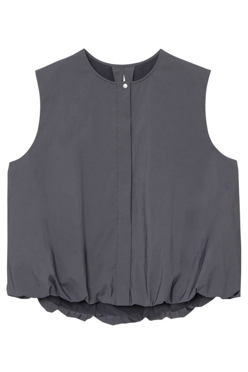 【アナイ/ANAYI】のストレッチナイロンバルーンジレ ブラウス インテリア・キッズ・メンズ・レディースファッション・服の通販 founy(ファニー) 　ファッション　Fashion　レディースファッション　Ladies' Fashion Online　アウター　Coat Outerwear　トップス・カットソー　Tops/Tshirt　キャミソール / ノースリーブ　No Sleeves　シャツ/ブラウス　Shirts/Blouses　ベスト/ジレ　Gilets/Vests　おすすめ　Recommend　キャミ　Cami　スポーティ　Sporty　スリット　Slit　セットアップ　Set Up　ドット　Dot　ノースリーブ　No Sleeve　バルーン　Balloon　夏　Summer　インディゴ|ID: prp329100004513436 ipo3291000000031887253