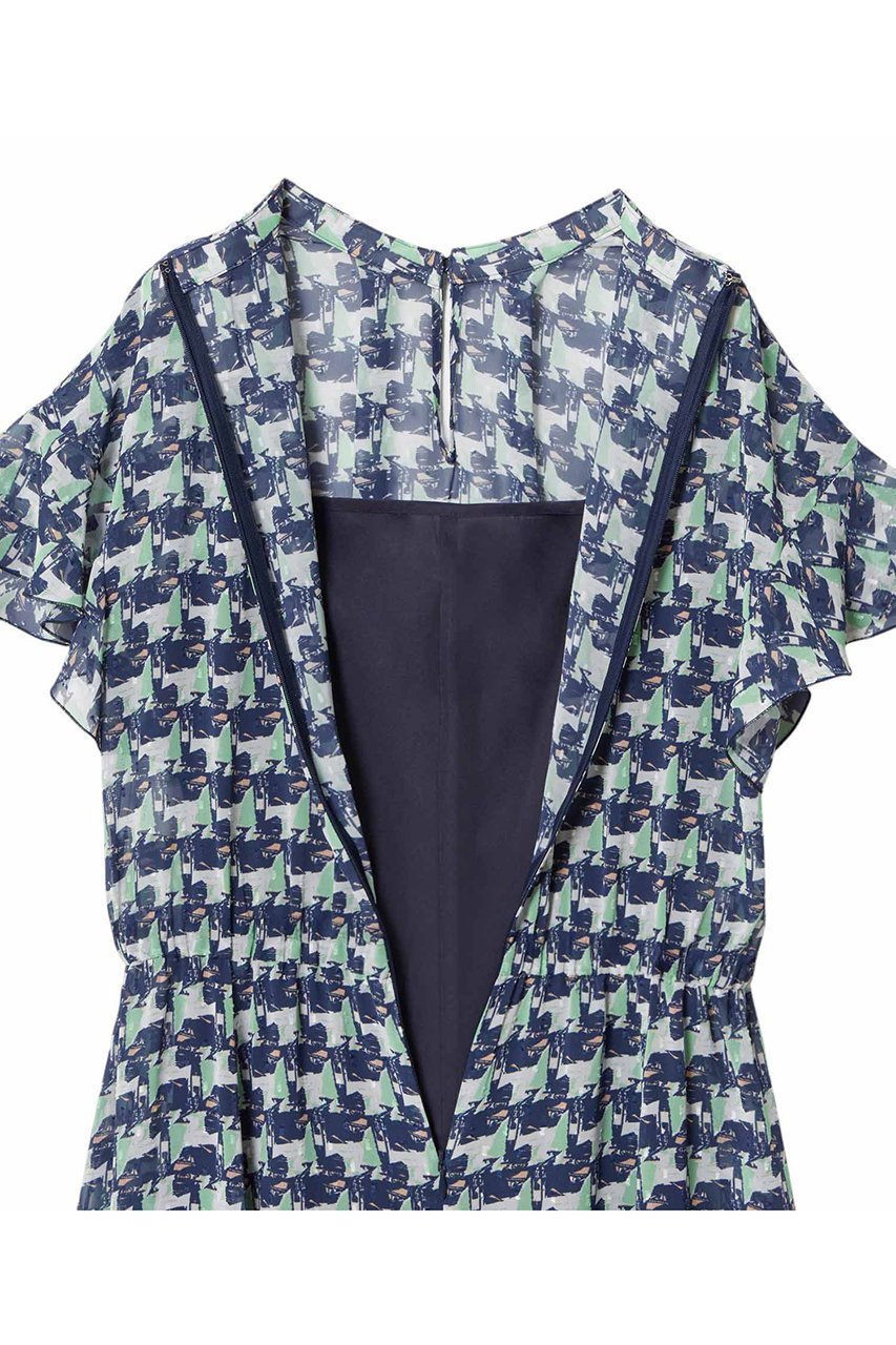 【アナイ/ANAYI】のreminiscenceプリント ワンピース 人気、トレンドファッション・服の通販 founy(ファニー) 　ファッション　Fashion　レディースファッション　WOMEN　ワンピース　Dress　チュニック　Tunic　エレガント 上品　Elegant　キャミソール　Camisole　ジャケット　Jacket　スリット　Slit　スリーブ　Sleeve　チュニック　Tunic　フリル　Frills　フレア　Flare　フロント　Front　プリント　Print　ペチコート　Petticoat　NEW・新作・新着・新入荷　New Arrivals　other-4|ID: prp329100004513437 ipo3291000000031887267