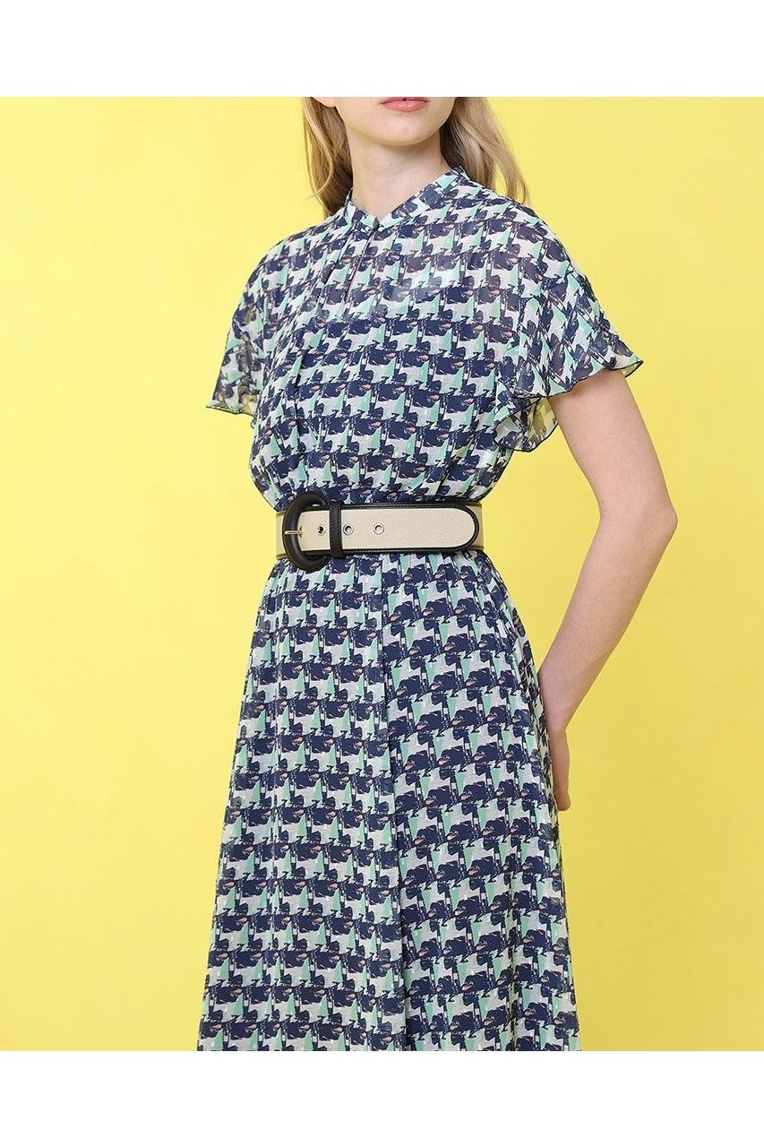 【アナイ/ANAYI】のreminiscenceプリント ワンピース 人気、トレンドファッション・服の通販 founy(ファニー) 　ファッション　Fashion　レディースファッション　WOMEN　ワンピース　Dress　チュニック　Tunic　エレガント 上品　Elegant　キャミソール　Camisole　ジャケット　Jacket　スリット　Slit　スリーブ　Sleeve　チュニック　Tunic　フリル　Frills　フレア　Flare　フロント　Front　プリント　Print　ペチコート　Petticoat　NEW・新作・新着・新入荷　New Arrivals　other-7|ID: prp329100004513437 ipo3291000000031887270