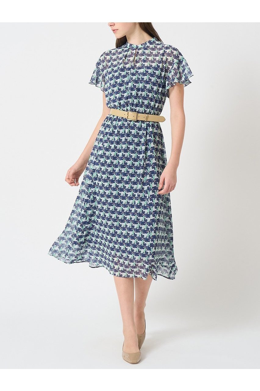 【アナイ/ANAYI】のreminiscenceプリント ワンピース 人気、トレンドファッション・服の通販 founy(ファニー) 　ファッション　Fashion　レディースファッション　WOMEN　ワンピース　Dress　チュニック　Tunic　エレガント 上品　Elegant　キャミソール　Camisole　ジャケット　Jacket　スリット　Slit　スリーブ　Sleeve　チュニック　Tunic　フリル　Frills　フレア　Flare　フロント　Front　プリント　Print　ペチコート　Petticoat　NEW・新作・新着・新入荷　New Arrivals　other-8|ID: prp329100004513437 ipo3291000000031887271