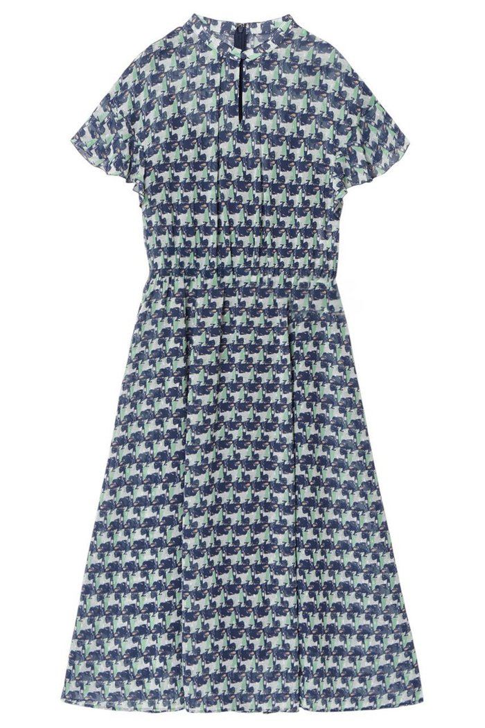 【アナイ/ANAYI】のreminiscenceプリント ワンピース インテリア・キッズ・メンズ・レディースファッション・服の通販 founy(ファニー) https://founy.com/ ファッション Fashion レディースファッション Fashion for Women ワンピース Dresses チュニック Tunic Tops & Dresses エレガント 上品 Elegant キャミソール Camisole, Spaghetti Strap Top ジャケット Jacket, Outerwear スリット Slit, Slit Detail スリーブ Sleeve, Long Sleeve / Short Sleeve チュニック Tunic, Long Top フリル Frill, Ruffle フレア Flare, Flared フロント Front, Front Design プリント Print, Printed Pattern ペチコート Petticoat, Underskirt |ID: prp329100004513437 ipo3291000000036064890