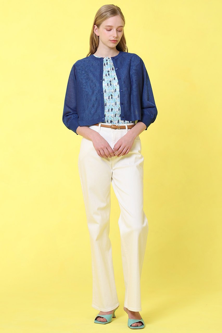 【アナイ/ANAYI】のreminiscenceプリント フリルブラウス 人気、トレンドファッション・服の通販 founy(ファニー) 　ファッション　Fashion　レディースファッション　Fashion for Women　トップス・カットソー　Cut & Sew Tops　キャミソール&ノースリーブ　Camisoles & Sleeveless Tops　シャツ・ブラウス・オフィスカジュアル　Elegant Blouses & Button-Ups　ノースリーブ　Sleeveless, No-Sleeve　バランス　Balance, Style Balance　フリル　Frill, Ruffle　プリント　Print, Printed Pattern　ボトム　Bottoms, Lower Wear　other-7|ID: prp329100004513438 ipo3291000000032807868