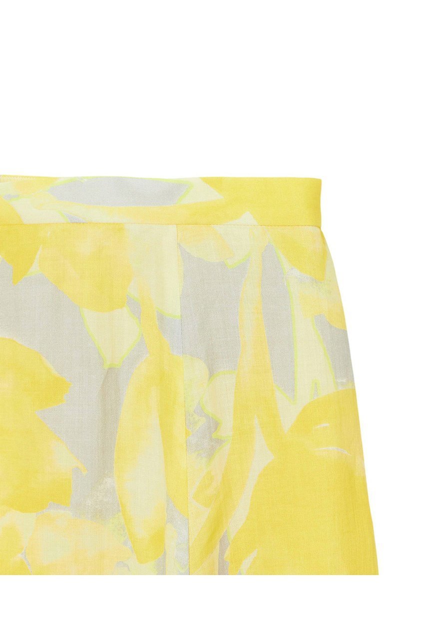 【アナイ/ANAYI】のtransparentプリント リネンスカート 人気、トレンドファッション・服の通販 founy(ファニー) 　ファッション　Fashion　レディースファッション　Fashion for Women　スカート　Skirts　ロングスカート　Long Skirts / Maxi & Midi Skirts　おすすめ　Recommended / Our Picks　イエロー　Yellow　エレガント 上品　Elegant　グラデーション　Gradient, Ombre　ネップ　Nepp, Slub Yarn　フラット　Flat, Flat Shoes　プリント　Print, Printed Pattern　マーメイド　Mermaid, Fishtail Silhouette　リネン　Linen, Linen Fabric　ロング　Long, Long-Length　再入荷　Restock / Back in Stock　夏　Summer　other-3|ID: prp329100004513440 ipo3291000000035053386