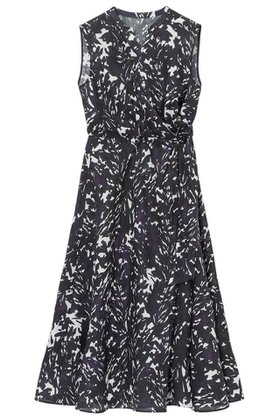 【アナイ/ANAYI】のShade Of Night プリントリネン ワンピース 人気、トレンドファッション・服の通販 founy(ファニー) ファッション Fashion レディースファッション WOMEN ワンピース Dress チュニック Tunic カシュクール Cachecoeur スキッパー Skipper チュニック Tunic デコルテ Decolletage ネップ Nep Yarn フレア Flare プリント Print ペチコート Petticoat リネン Linen リボン Ribbon ロング Long エレガント 上品 Elegant NEW・新作・新着・新入荷 New Arrivals |ID:prp329100004513441
