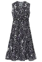 【アナイ/ANAYI】のShade Of Night プリントリネン ワンピース 人気、トレンドファッション・服の通販 founy(ファニー) ファッション Fashion レディースファッション WOMEN ワンピース Dress チュニック Tunic カシュクール Cachecoeur スキッパー Skipper チュニック Tunic デコルテ Decolletage ネップ Nep Yarn フレア Flare プリント Print ペチコート Petticoat リネン Linen リボン Ribbon ロング Long エレガント 上品 Elegant NEW・新作・新着・新入荷 New Arrivals |ID:prp329100004513441