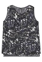 【アナイ/ANAYI】のShade Of Night プリントドレープ ブラウス 人気、トレンドファッション・服の通販 founy(ファニー) ファッション Fashion レディースファッション Ladies' Fashion Online トップス・カットソー Tops/Tshirt キャミソール / ノースリーブ No Sleeves シャツ/ブラウス Shirts/Blouses おすすめ Recommend サテン Satin セットアップ Set Up デコルテ Decolletage ドレープ Drape ノースリーブ No Sleeve エレガント 上品 Elegant 再入荷 Restock/Back In Stock/Re Arrival |ID:prp329100004513443