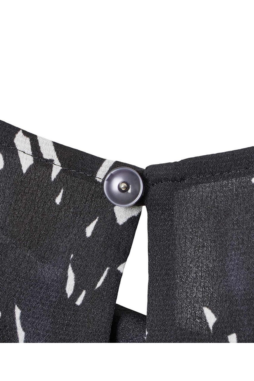 【アナイ/ANAYI】のShade Of Night プリントドレープ ブラウス 人気、トレンドファッション・服の通販 founy(ファニー) 　ファッション　Fashion　レディースファッション　Fashion for Women　トップス・カットソー　Cut & Sew Tops　キャミソール&ノースリーブ　Camisoles & Sleeveless Tops　シャツ・ブラウス・オフィスカジュアル　Elegant Blouses & Button-Ups　おすすめ　Recommended / Our Picks　サテン　Satin, Glossy Fabric　セットアップ　Set-Up, Coordinated Outfit　デコルテ　Décolleté, Neckline　ドレープ　Drape, Draping Fabric　ノースリーブ　Sleeveless, No-Sleeve　エレガント 上品　Elegant　other-5|ID: prp329100004513443 ipo3291000000035639716