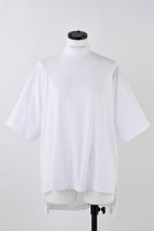 【ナゴンスタンス/nagonstans】のソフト天竺 Stand loose T-SH/Tシャツ 人気、トレンドファッション・服の通販 founy(ファニー) ファッション Fashion レディースファッション Fashion for Women トップス・カットソー Cut & Sew Tops シャツ・ブラウス・オフィスカジュアル Elegant Blouses & Button-Ups ロングTシャツ・Tシャツ Longline T-Shirts & Tees カットソー・ベーシックTシャツ Cut-and-Sewn Tops / Stretch Tees & Basics ショート Short, Short Length スタンド Stand Collar, Upright Stand スリーブ Sleeve, Long Sleeve / Short Sleeve ベーシック Basic, Essential エレガント 上品 Elegant thumbnail Salt|ID: prp329100004513448 ipo3291000000032843975