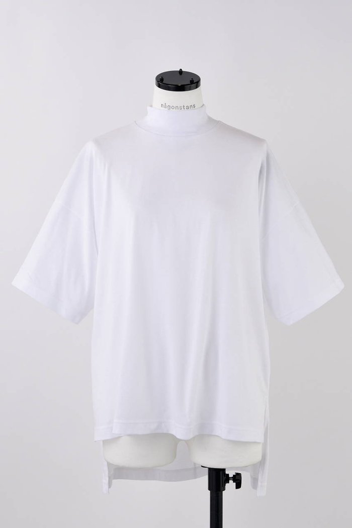 【ナゴンスタンス/nagonstans】のソフト天竺 Stand loose T-SH/Tシャツ インテリア・キッズ・メンズ・レディースファッション・服の通販 founy(ファニー) https://founy.com/ ファッション Fashion レディースファッション Fashion for Women トップス・カットソー Cut & Sew Tops シャツ・ブラウス・オフィスカジュアル Elegant Blouses & Button-Ups ロングTシャツ・Tシャツ Longline T-Shirts & Tees カットソー・ベーシックTシャツ Cut-and-Sewn Tops / Stretch Tees & Basics ショート Short, Short Length スタンド Stand Collar, Upright Stand スリーブ Sleeve, Long Sleeve / Short Sleeve ベーシック Basic, Essential エレガント 上品 Elegant |ID: prp329100004513448 ipo3291000000035809865