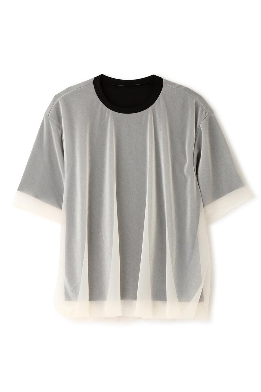 【アドーア/ADORE】のシアーレイヤードジャージーカットソー 人気、トレンドファッション・服の通販 founy(ファニー) 　ファッション　Fashion　レディースファッション　Ladies' Fashion Online　トップス・カットソー　Tops/Tshirt　シャツ/ブラウス　Shirts/Blouses　ロング / Tシャツ　T-Shirts　カットソー　Cut and Sewn　ギャザー　Gather　シアー　Sheer　ショート　Short　ジャージ　Jersey　スリーブ　Sleeve　ブラウジング　Browsing　other-2|ID: prp329100004513450 ipo3291000000031901836