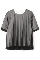 【アドーア/ADORE】のシアーレイヤードジャージーカットソー ブラック|ID:prp329100004513450