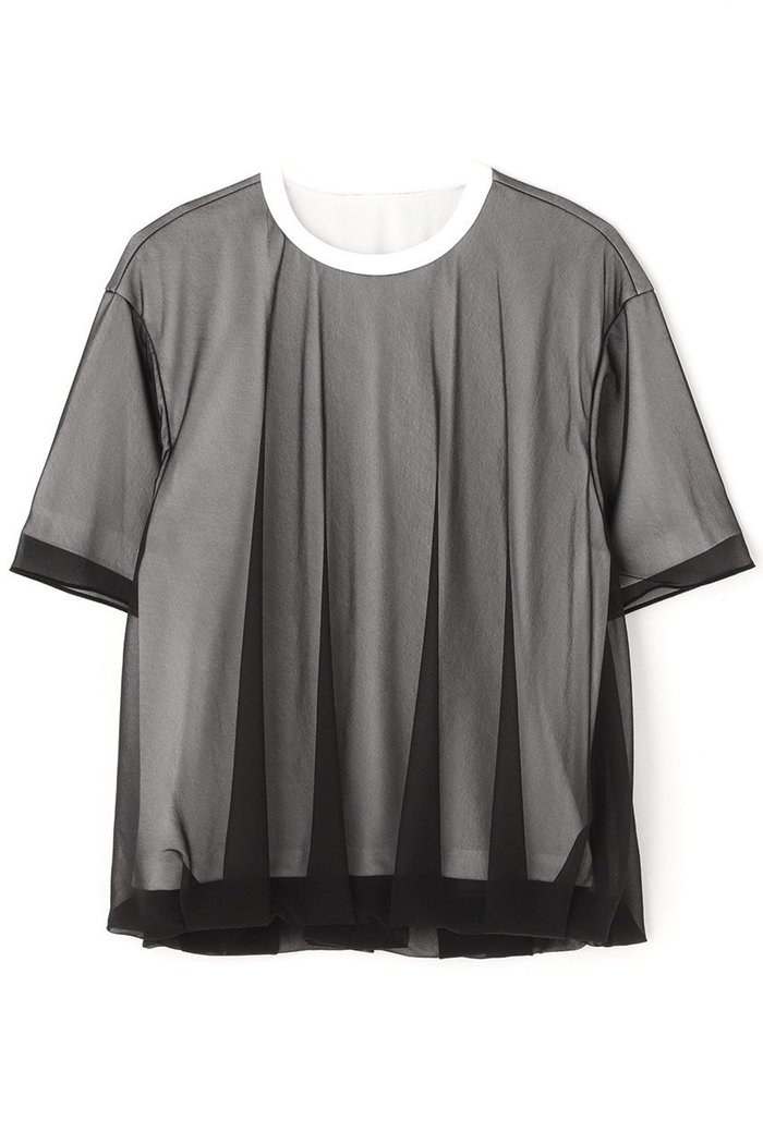 【アドーア/ADORE】のシアーレイヤードジャージーカットソー インテリア・キッズ・メンズ・レディースファッション・服の通販 founy(ファニー) https://founy.com/ ファッション Fashion レディースファッション Fashion for Women トップス・カットソー Cut & Sew Tops シャツ・ブラウス・オフィスカジュアル Elegant Blouses & Button-Ups ロングTシャツ・Tシャツ Longline T-Shirts & Tees カットソー・ベーシックTシャツ Cut-and-Sewn Tops / Stretch Tees & Basics ギャザー Gathered, Ruffled シアー Sheer, See-Through ショート Short, Short Length スリーブ Sleeve, Long Sleeve / Short Sleeve ブラウジング Blouson Silhouette, Cinched Waist |ID: prp329100004513450 ipo3291000000036149065