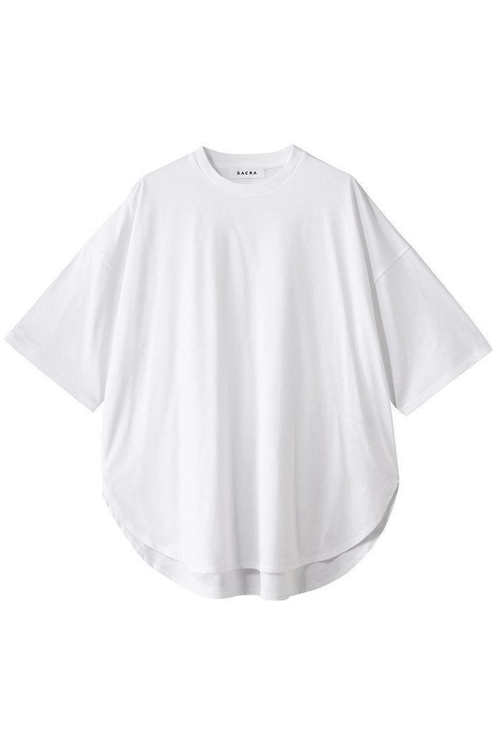 【サクラ/SACRA】のスーパーファインコットンTシャツ インテリア・キッズ・メンズ・レディースファッション・服の通販 founy(ファニー) https://founy.com/ ファッション Fashion レディースファッション WOMEN トップス・カットソー Tops/Tshirt シャツ/ブラウス Shirts/Blouses ロング / Tシャツ T-Shirts カットソー Cut and Sewn ショート Short シンプル Simple スリーブ Sleeve ハーフ Half ラウンド Round NEW・新作・新着・新入荷 New Arrivals |ID: prp329100004513456 ipo3291000000031887445